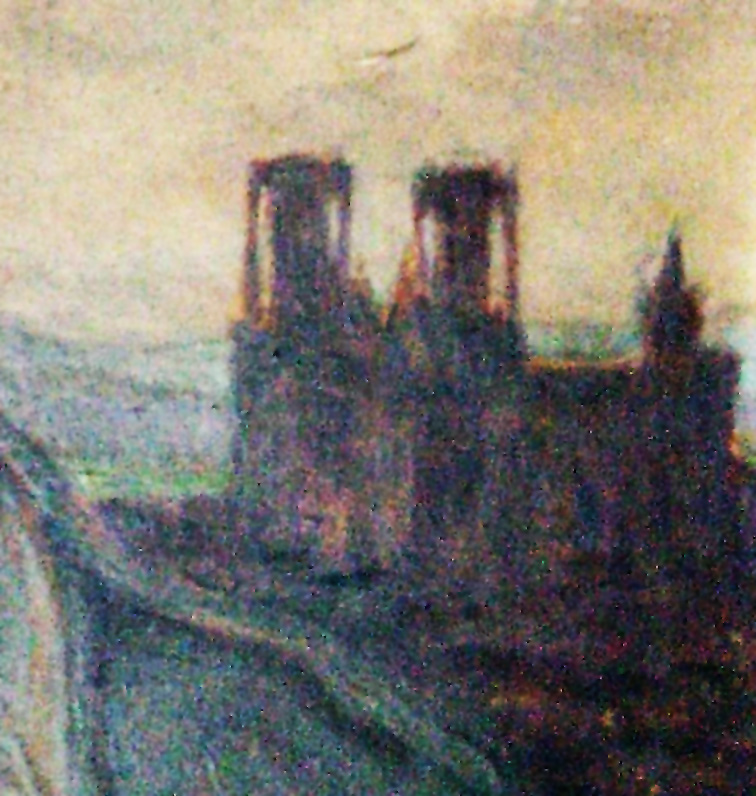 Kirche in Frankreich um 1915